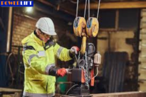 فحص معدات الرفع في مواقع العمل